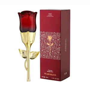 Midnight Rose Perfume for elegant ladies, with a unique blooming rose scent and a long-lasting floral aroma, 1.69 ounces - an ideal Valentine's Day gift and accessory for night parties