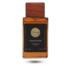 LunarCO Salvaje Elixir top notes Nutmeg, Cinnamon, Cardamom, Grapefruit for Men Eau de Parfum Spary,1.8 Ounce