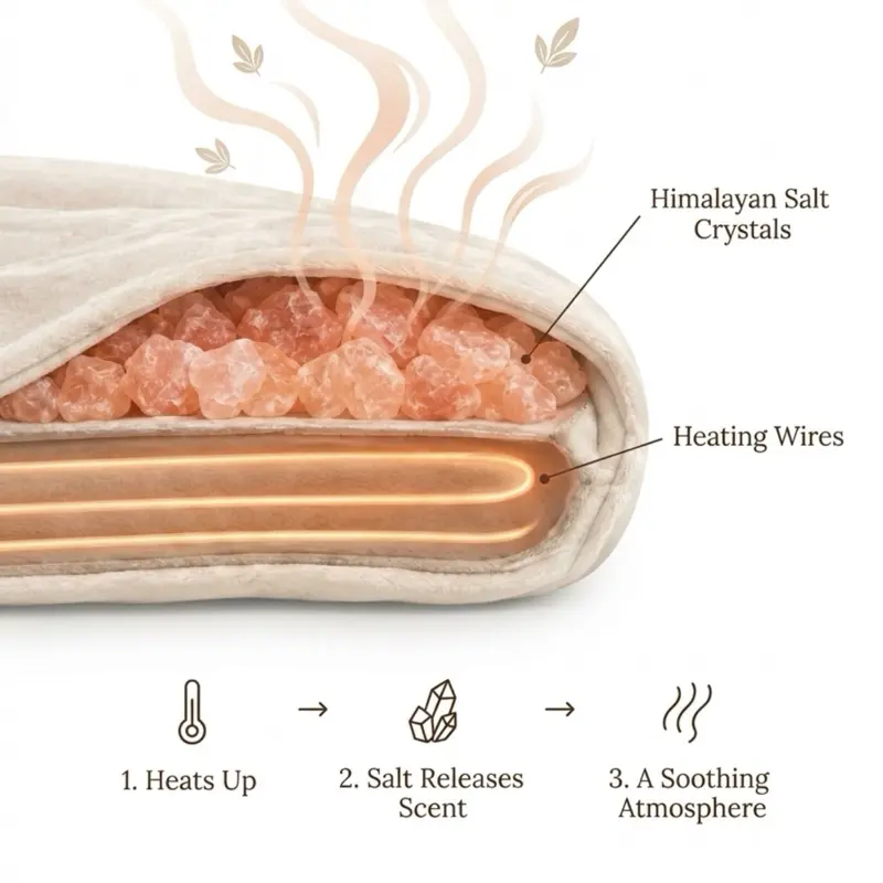 The Eden Restore Heated, Weighted, Scented Blanket for Bedding & Linens (Textiles & Soft Furnishings)