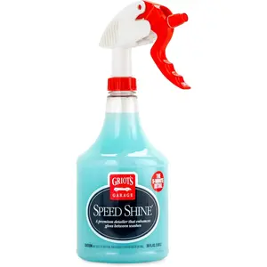 Car Detailing Speed Shine Quick Detailer with Shine Wet Waxes - For All Exterior Surfaces, Trim, Wheels - Provides Glossy Finish, Model 11146, 35 Oz