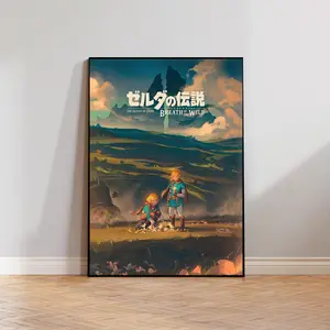 The Legend of Zelda  Breath of the Wild Poster