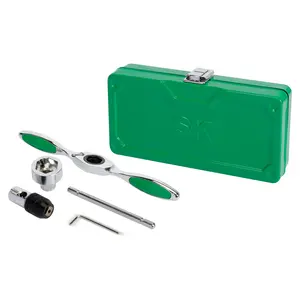 5 Piece Ratcheting Tap & Die Tool Set, #SK01523