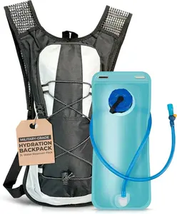 3L Hydration Backpack with Insulated Tube – Tactical Outdoor Water Pack for Hiking, Camping, Cycling & Adventure, Adjustable Padded Straps, Weather-Resistant