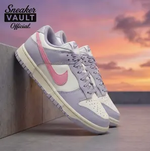 Nike Dunk Low Indigo Haze DD1503-500 Womens Fashion Sneakers New Damaged Box