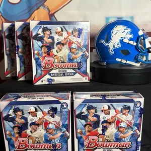 BREAK B1 2026 Bowman Baseball Mega Boxes (X5) - Sports Card Break, Collectible Packs, Sports Cards Packs