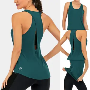 ICTIVE Women's Open Back Workout Tank Tops, Breathable Quick-Dry Sleeveless Activewear for Yoga, Running & Gym, Women's Clothes, Tops For Women