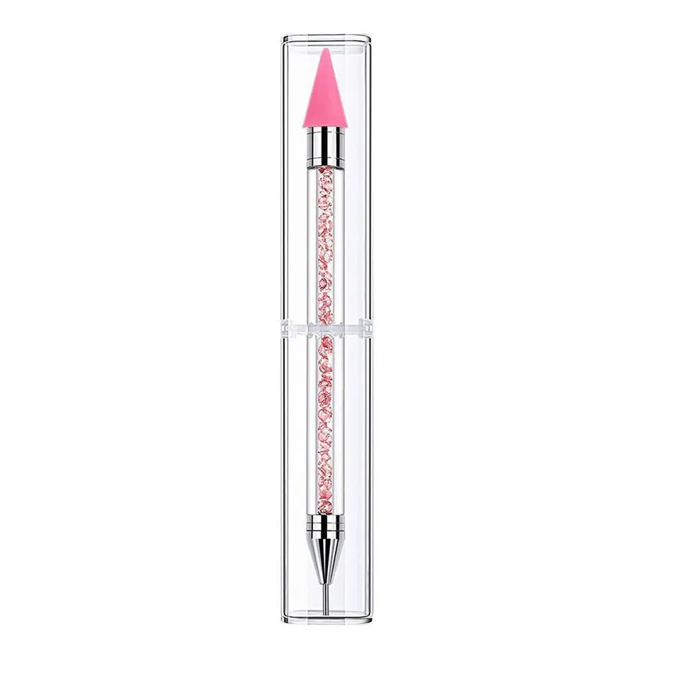 Double-Ended Rhinestone Pen for Nail Art, Nail Art Tools, DIY Diamond Painting Tool, Quick Gemstone Picker, Manicure Decoration Kit