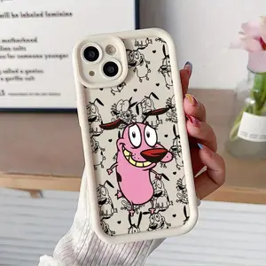 C0urage The C0wardly-Dog Phone Case For iPhone 17 Pro Max 16 15 14 13 12 11 X Plus Air For Samsung S21 S22 S23 S24 S25|Perfect Gift for Cartoon Fans