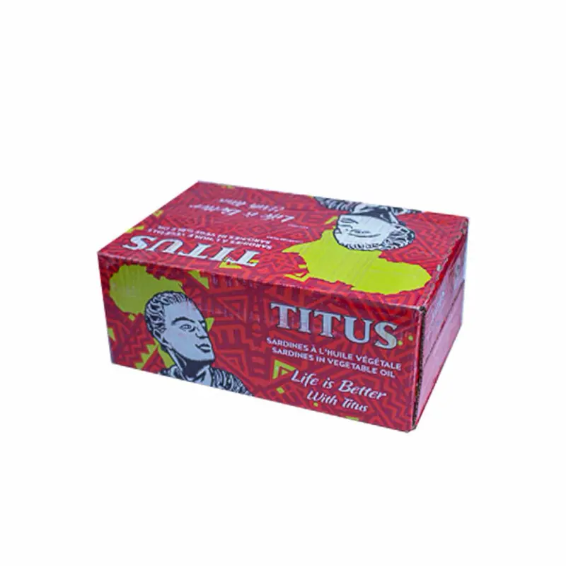 Titus Premium Canned Sardines in Oil - 50 Pack, Pantry Foods