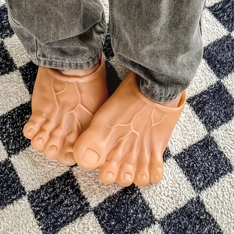 The Latest Funny and Spoof-style Indoor Holiday Decoration Shoes, Hilarious and Quirky Slippers