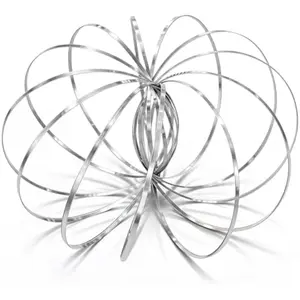 Kinetic Educational Toy | Spinner Ring Arm Toy, Magic Flow Bracelet Slinky | Multi Sensory Interactive 3D Spring Toy Geometric Magic Flow Bracelet - Easy to Use Fidget Toy ,Stress Relief