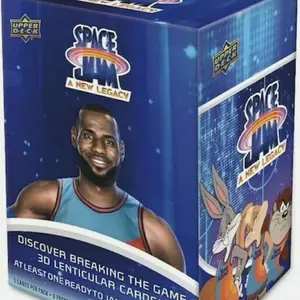 2021 Upper Deck Space Jam 2 A New Legacy Blaster SEALED Lebron Auto