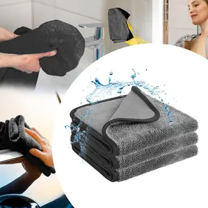 Shiny Wipes Shower Cleaning Cloths, Shiny Drying Towel, Super Absorbent Microfiber Bath Towels,  Drying Shower Towels, Microfiber Towels for  (1pack, 15.74 * 15.74 INCH)