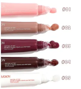 Lip Jam Hydrating Lip Gloss | Glitter Glossy Plumping Lipgloss | High Shine Glass Finish Nude Colors Shiny Jelly Liquid Lipstick for Women (5 Colors Set)