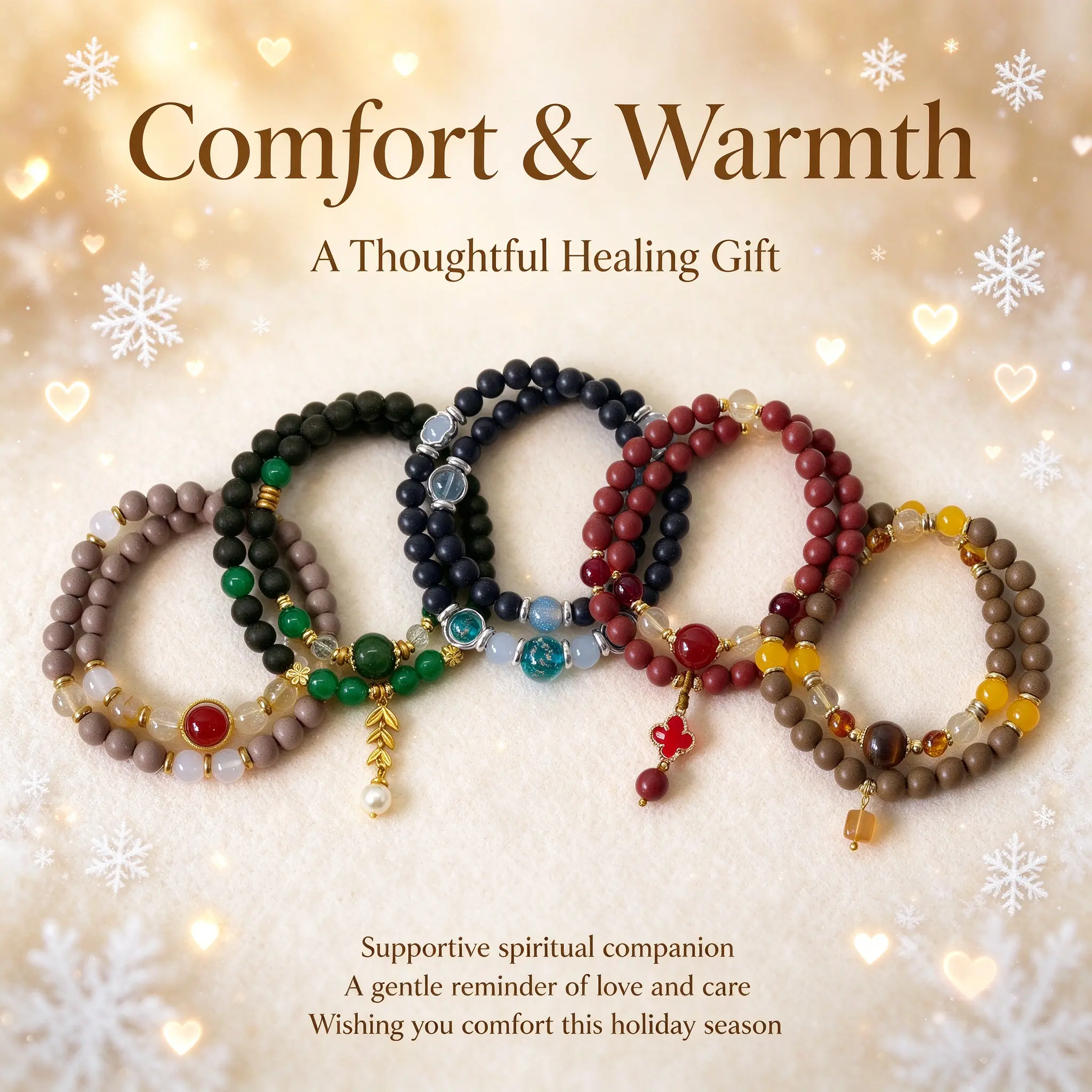 Full Set Five Elements Metal Wood Water Fire Earth Fragrance Beads Bracelets, Chinese Style Handmade Aroma Bracelet Set