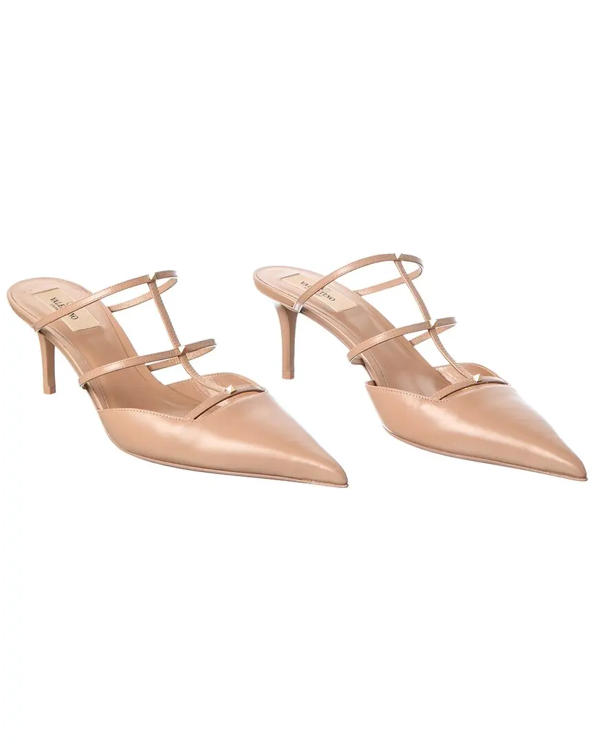 Valentino Rockstud Wispy 50 Leather Mule (Authentic Pre-Loved)