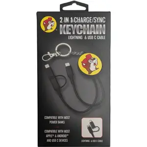 Buc-ee's 2 in 1 Charge/Sync Keychain