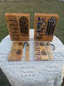 Moonlit Library Book Box
