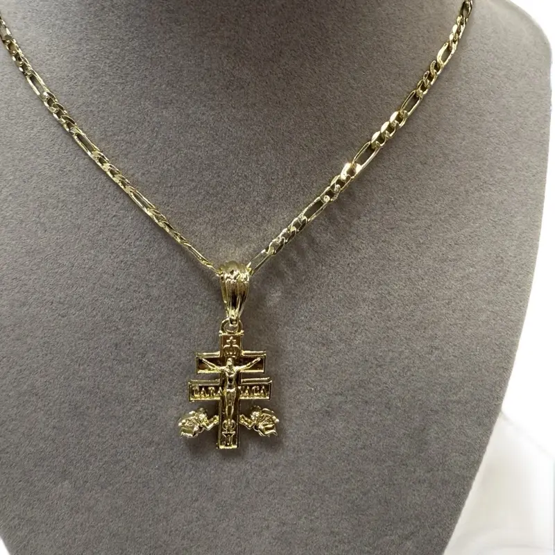 Caravaca pendantGold Plated Necklace