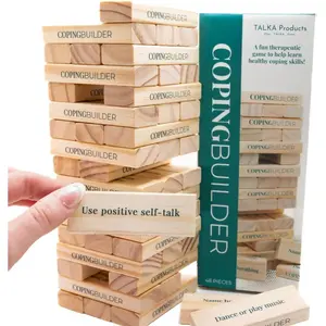 Coping Builder - Coping Skills Games for Kids & Teens, SEL Tool for Elementary Students, Counseling & Therapy Game for Children & Adolescents, Self-Regulation Tool, Anger & Anxiety Activity
