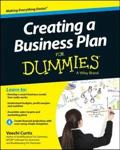 USED-Creating a Business Plan For Dummies by Curtis, Veechi (Paperback)
