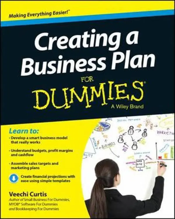 USED-Creating a Business Plan For Dummies by Curtis, Veechi (Paperback)