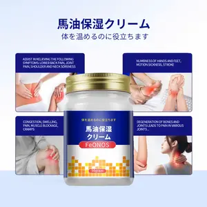 Japanese Horse Oil , Natural Ingredients, Soothing Joint Cream for Back, Hands, Feet and Body, Improves Joint Comfort, Relaxed and Comfortable