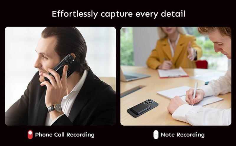 AI Voice Recorder with App Control : AI Transcription, Summarization & Mind Maps, Portable AI Note Taking Device with Case 64GB Memory Recording for Calls, Speeches, Meetings, Interviews AI Voice Recorder with App Control : AI Transcription, Summarization & Mind Maps, Portable AI Note Taking Device with Case 64GB Memory Recording for Calls, Speeches, Meetings, Interviews