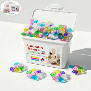 7-IN-1 LAUNDRY DETERGENT PODS | 10g Heavy-Duty Concentrated Capsules, 8X Cleaning Power, 70% Active Ingredients, Signature Floral Scent, Odor Eliminator, Powerful Stain Removal, Fabric Softener | Great Value & Cost-Effective Scented Detergent Balls