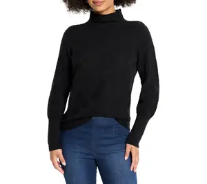 NIC+ZOE Textured Diamonds Sweater
