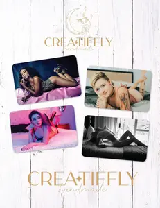 Custom Boudoir Metal Wallet Card Gift for Him Gift for Her Custom Thick Metal Card, Wallet Card, Personalized Card, Husband Gift Wife Gift