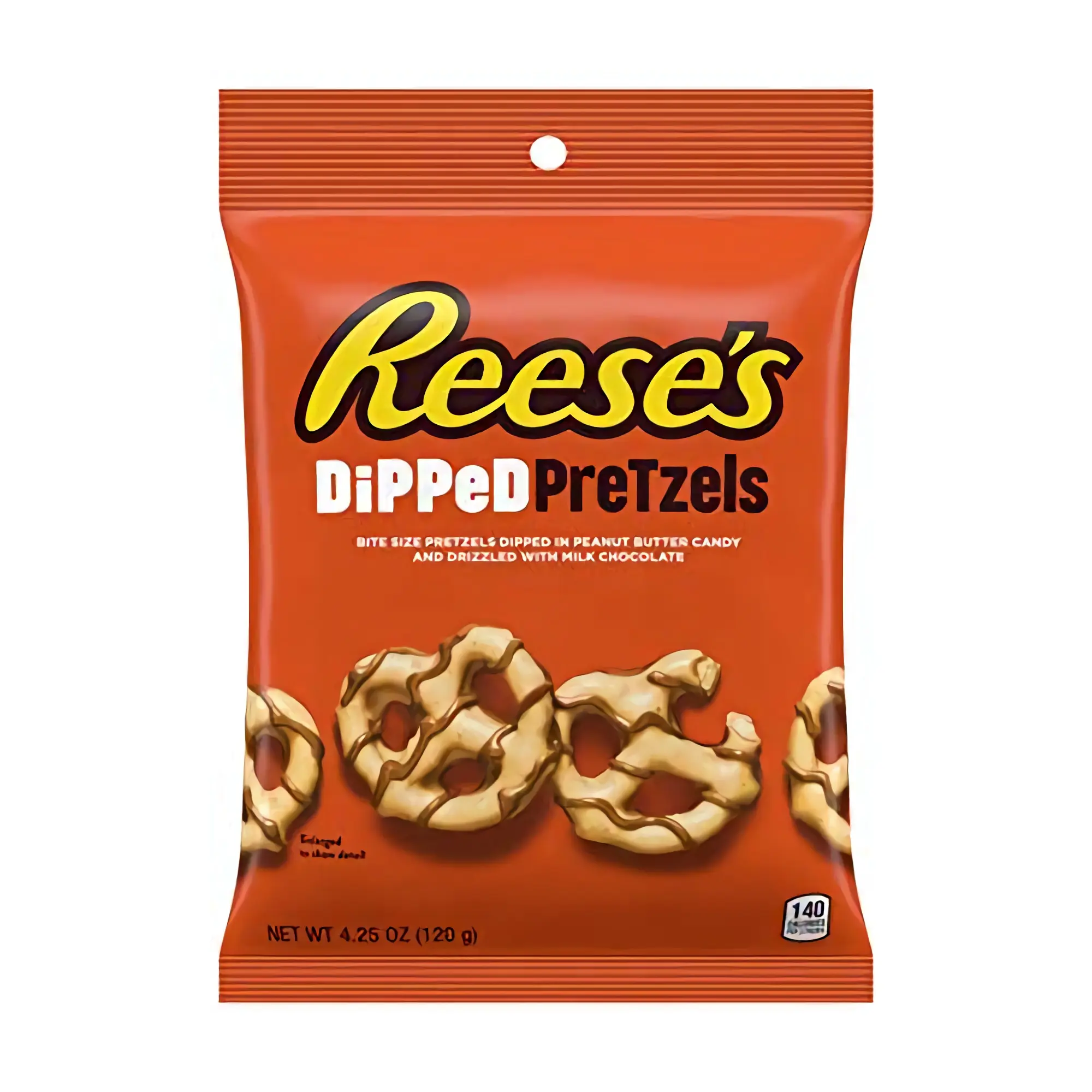 Reese's Dipped Pretzels 4.25 Ounces Reese's Dipped Pretzels 4.25 Ounces