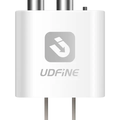 UDFINE Smart Bluetooth 5.4 Receiver - abs, 4.7" x 3.9" x 1.6", Wireless AV Receiver with Auxiliary Input/RCA Converter, High-Quality Stereo Sound, Plug & Play, for Old Speakers, Smartphones/Tablets to Home Amplifier Mixer Connection