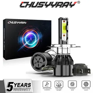 CHUSYYRAY H4 9003 HB2 Super White 10000LM 6500K 100W IP67 Waterproof Kit LED Headlight Bulbs 360 Degree