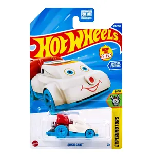 Hot Wheels 2025 Quick Chat White Experimotors Series Diecast Rc Model Car