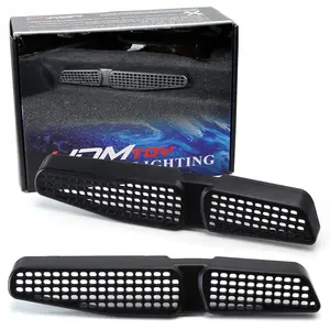 iJDMTOY 2pc Under Front Seat AC Air Vent Cover Grilles For Volkswagen: 2015-2020 MK7 Golf GTI
