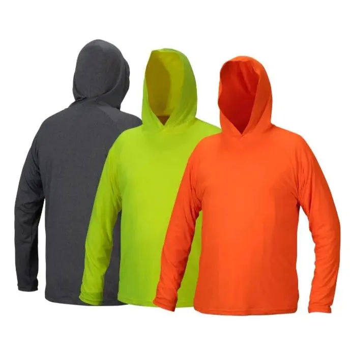Pyramex® High Visibility Long Sleeve Pullover Hoodie - UPF Protection - RLPH1NS