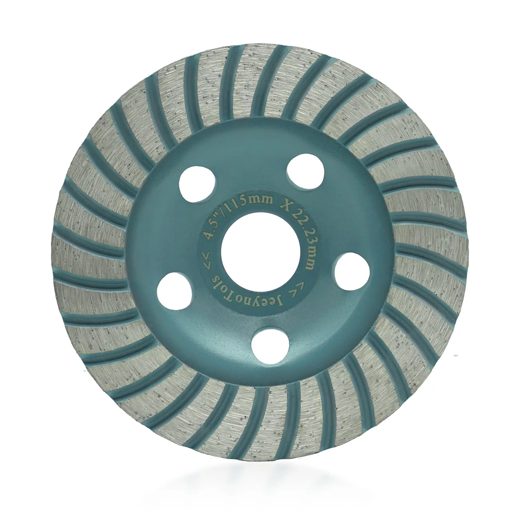 High-Quality Concrete Diamond Turbo Grinding Cup Wheel (4.5"/5"/7" Sizes, 7/8" Arbor) for Grinding, Polishing & Cleaning Granite, Marble, Rock Surfaces, Hole Cutter