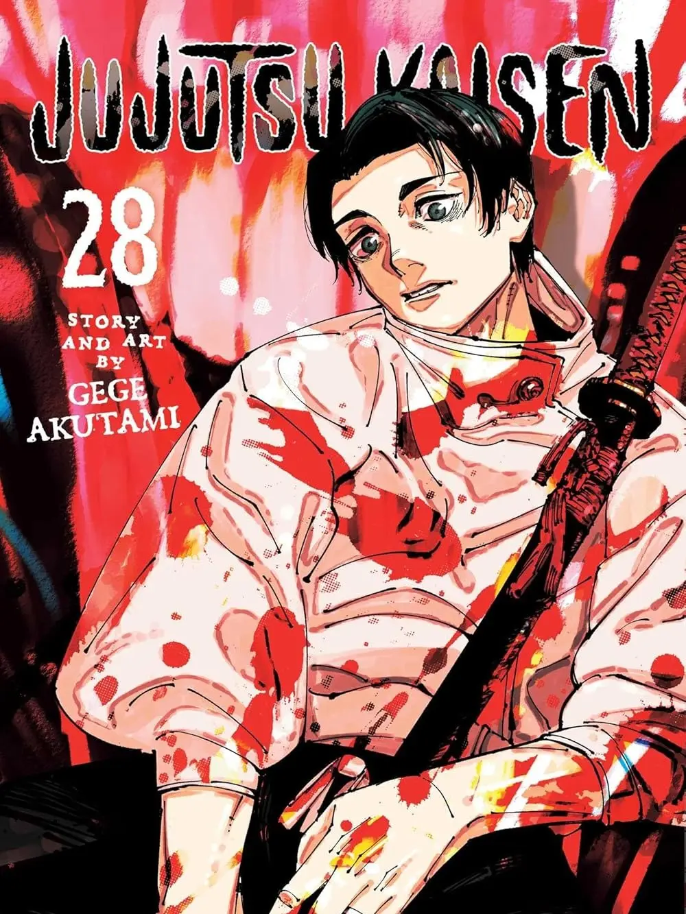 Jujutsu Kaisen Vol. 28 English Regular Edition Anime Manga Comic Book - Paperback by Gege Akutami, Yuji & Yuta Okkotsu Shinjuku Battle Collectibles for Lifestyle Enthusiasts, Comic Art, Anime Manga Comic Books