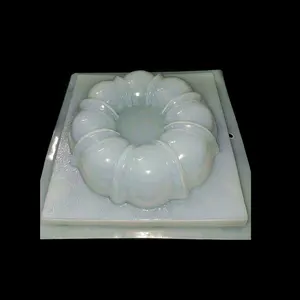 Plastic Mold - Approximately 3L Capacity for Jello, Chocolate, and Fondant - Versatile Dessert Mold for Various Treats