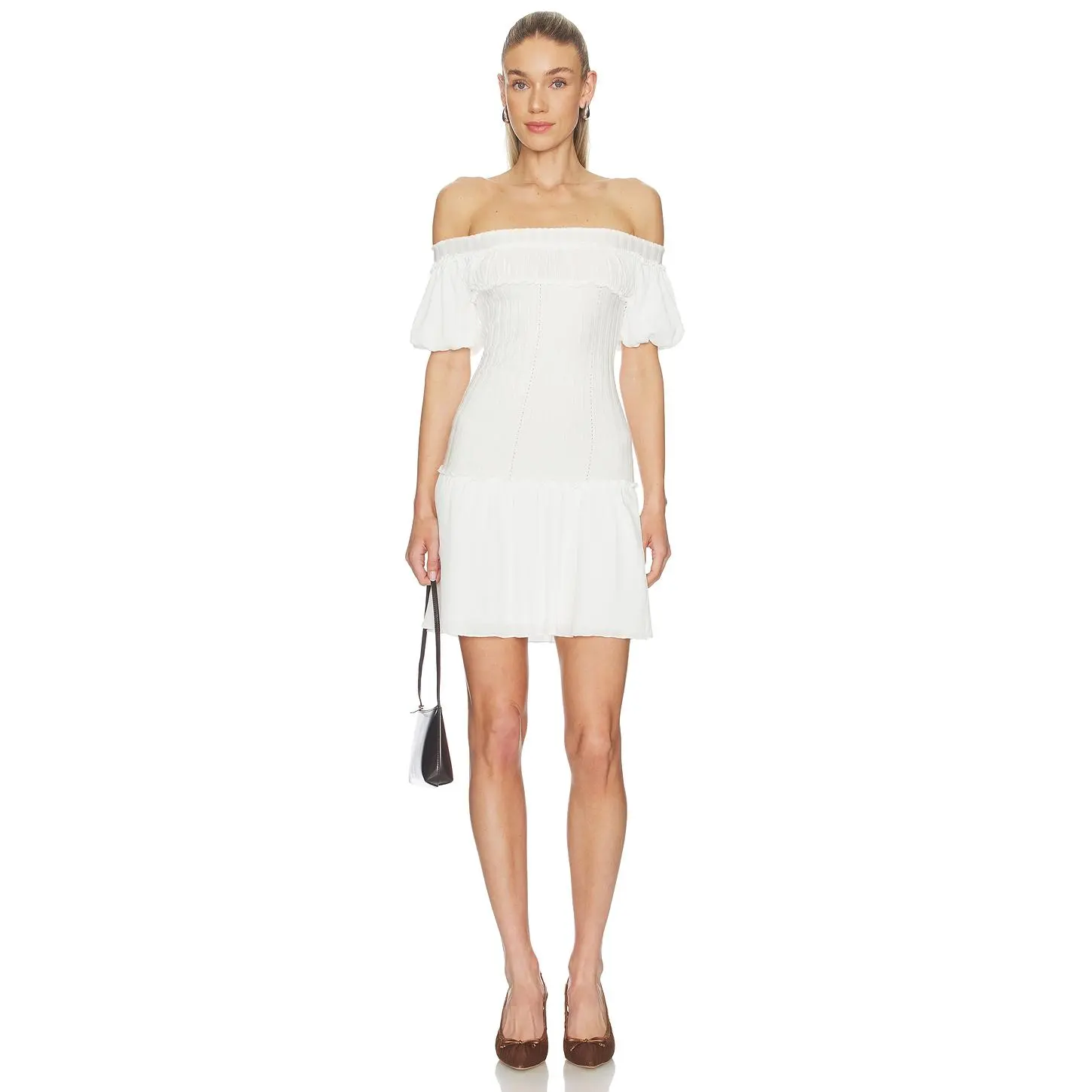 Frankies Bikinis Aura Cloud Knit Mini Dress in Coconut Cream - TikTok Shop Frankies Bikinis Aura Cloud Knit Mini Dress in Coconut Cream - TikTok Shop