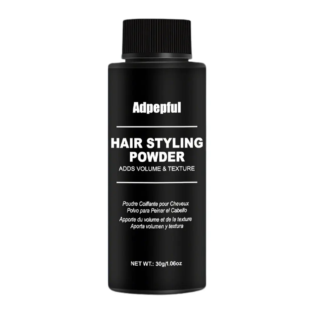 Adpepful 2-in-1 Oil-Control Textured Hair Styling Powder - Oil Absorption, 24-Hour Lift, Volumizing Haircare Product, Volumizing Texturizing Powder