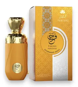 Zakat Parfums | Farah Paradise | Eau De Parfum | 3.4 Fl Oz - 100 ml | Unisex Fragrance | Jasmine - Tuberose & Gardenia