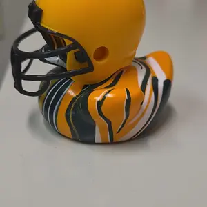 Football Team Rubber Duck Collectible 2025 Series 1 Limited Edition Collectible Box Sports Memorabilia with Detachable Helmet