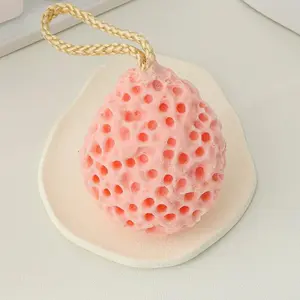 Honeycomb Bath Ball Bathroom Cotton Household Soft Cheese Cute Children's Body Scrubbing Bath Balls Foaming Bath Sponges