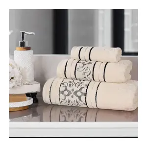 Superior 3pc Sadie Zero Twist Cotton Towel Set