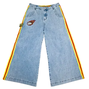 Inferno Wide Leg Denim Jeans