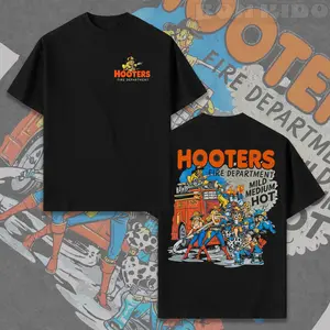 Hooters Fire Department T-Shirt, Shirt For Womens, Mens Tshirt Unisex