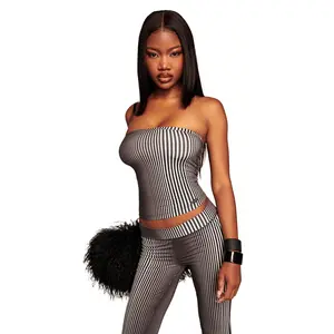 TRINITY BOOB TUBE - STRIPE