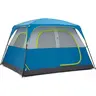 Sweetcrispy Large Polyester Family Size Dome Tent - 2/4/6/8+ Person All Seasons Waterproof Windproof Insect-Proof High Ceiling Tent with Rainfly, Multi-Windows, Ventilation, Effortless Setup for Car Camping (Compatible with 6 Sleeping Bags)